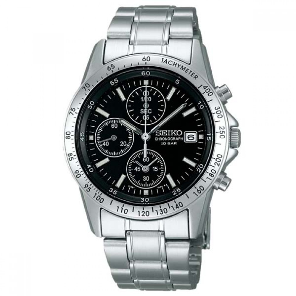 Seiko Chronograph Stainless Steel Watch