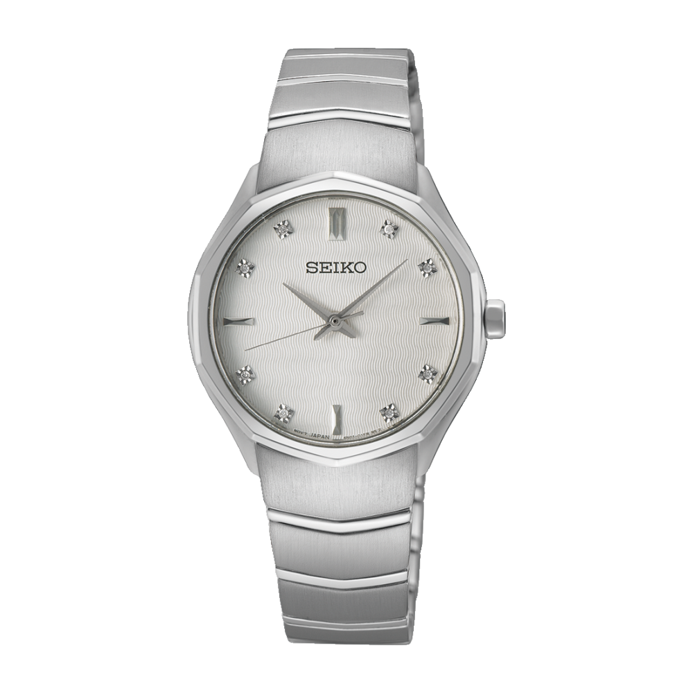 Seiko Silver Stainless Steel Watch