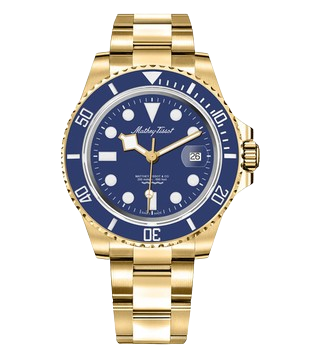 Mathey Tissot Luxury Gold Wristwatch