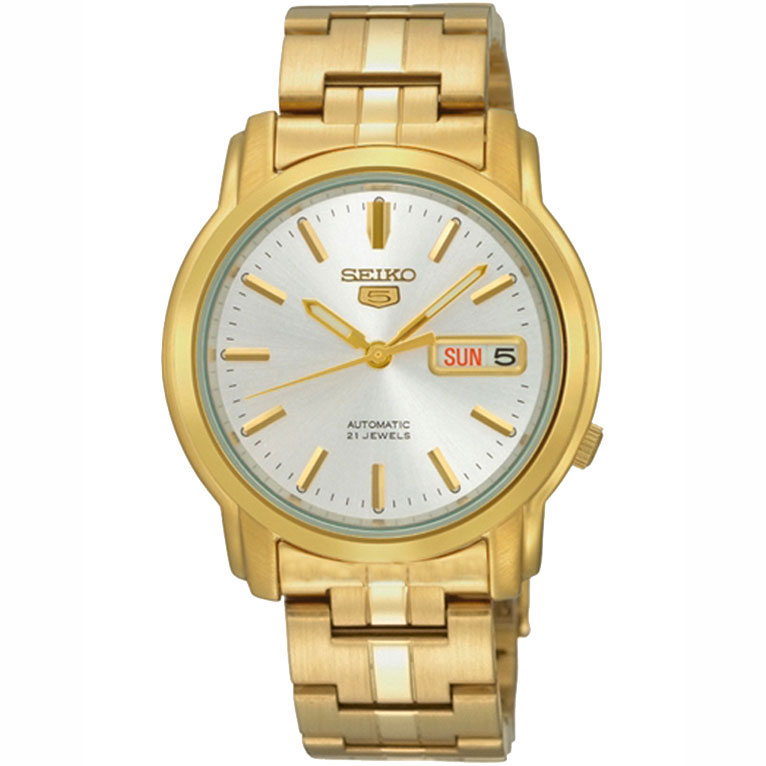 Seiko 5 Gold Automatic Watch
