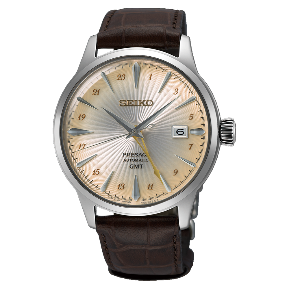 Seiko Presage Automatic GMT Watch