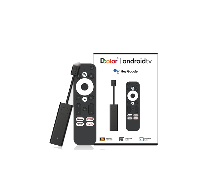 Dcolor GD1 4K Android TV Stick Google Netflix Certified