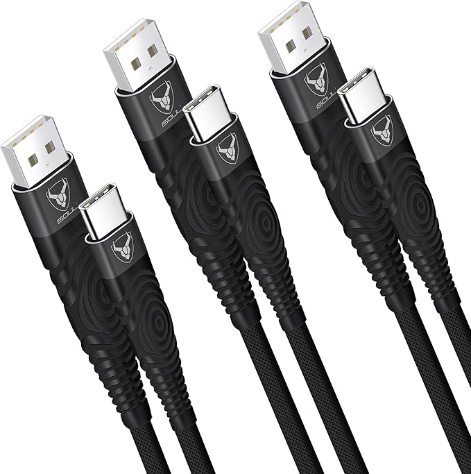 USB to USB C Three pack of cables