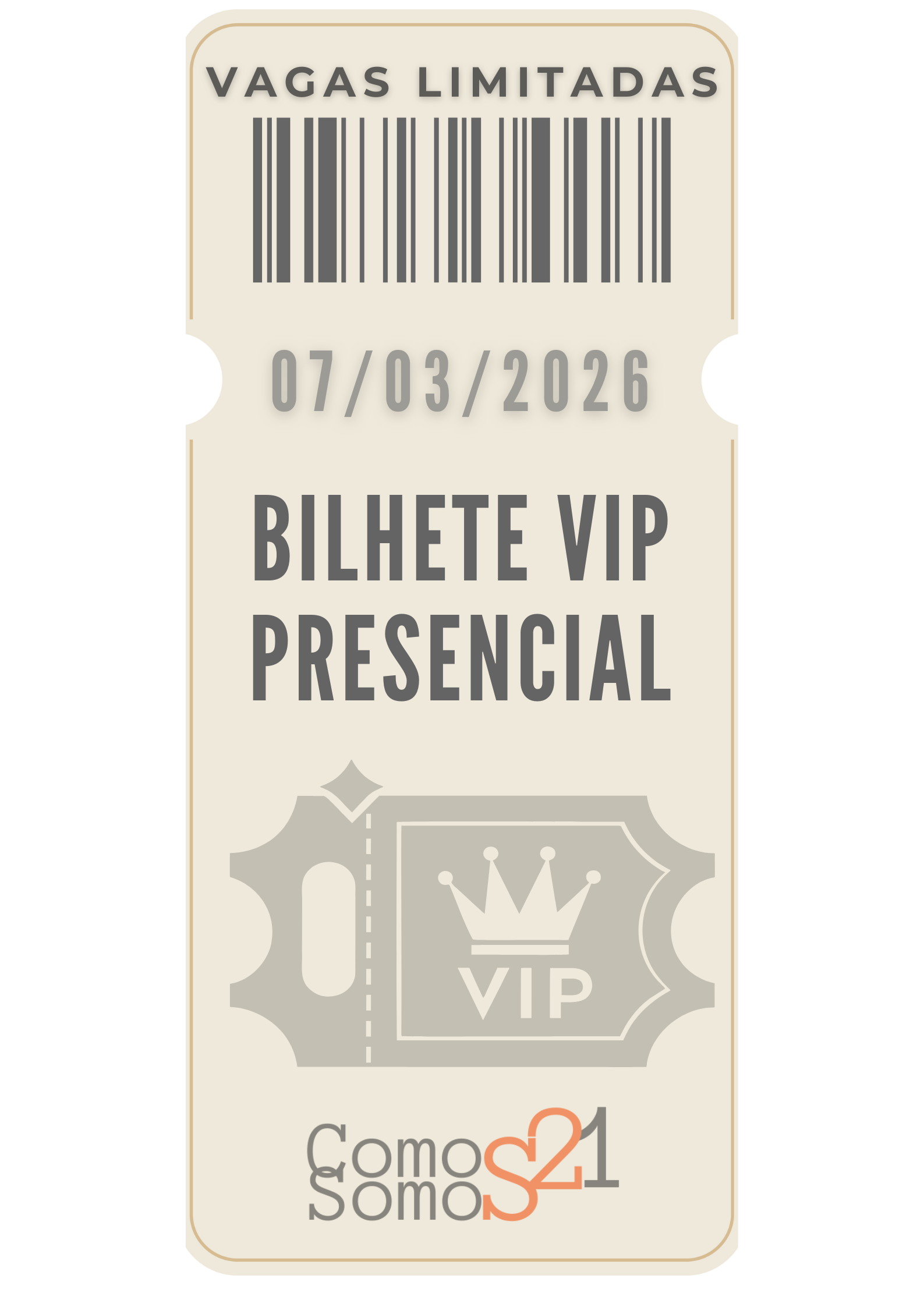 Ingresso VIP Presencial 2025
