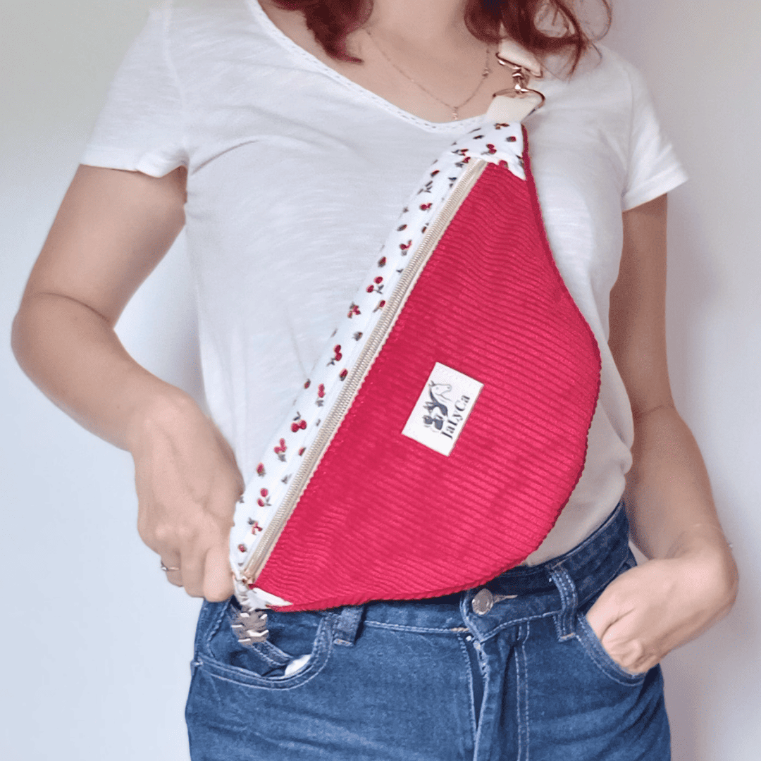Sac Banane - Note De Printemps Cerise