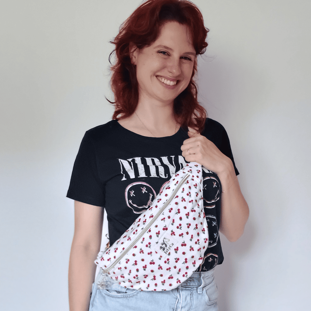 Sac Banane - 100% Printemps Cerise