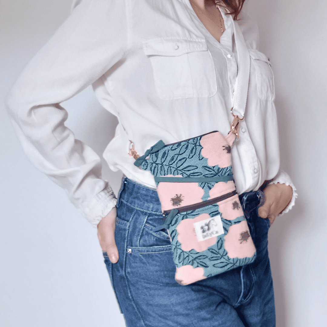 Sac Flânerie - Rose Frémissante