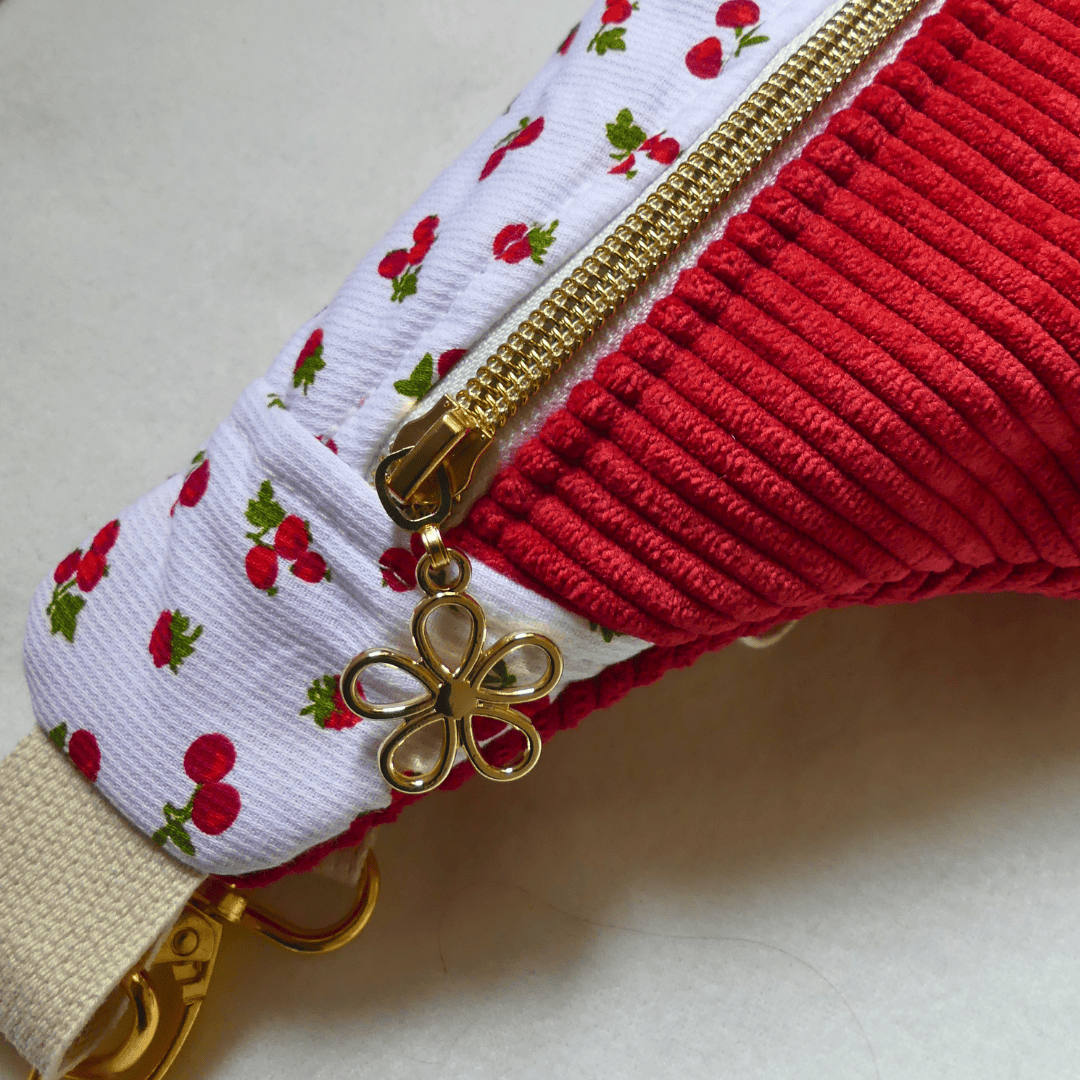 Sac Banane - Note De Printemps Cerise