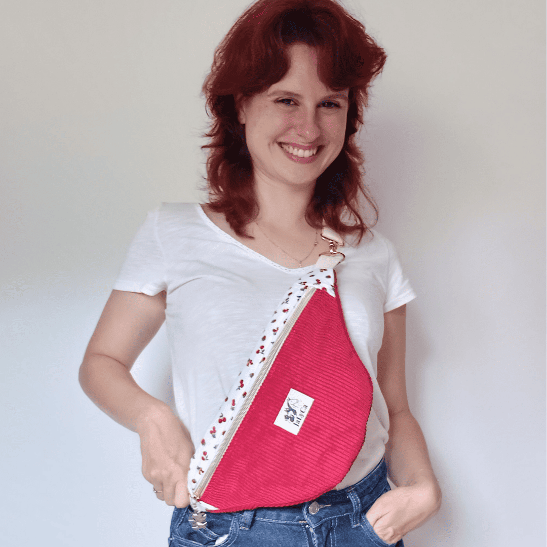 Sac Banane - Note De Printemps Cerise