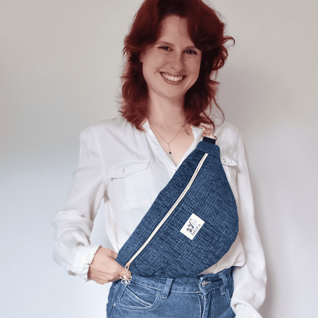 Sac Banane - Bleu Denim