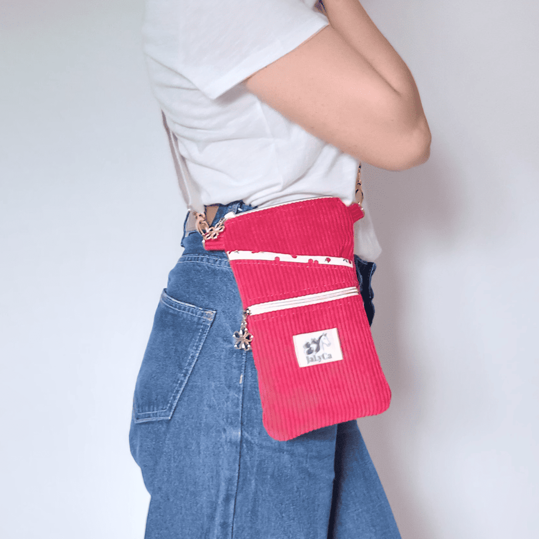 Sac Flânerie - Note De Printemps Cerise