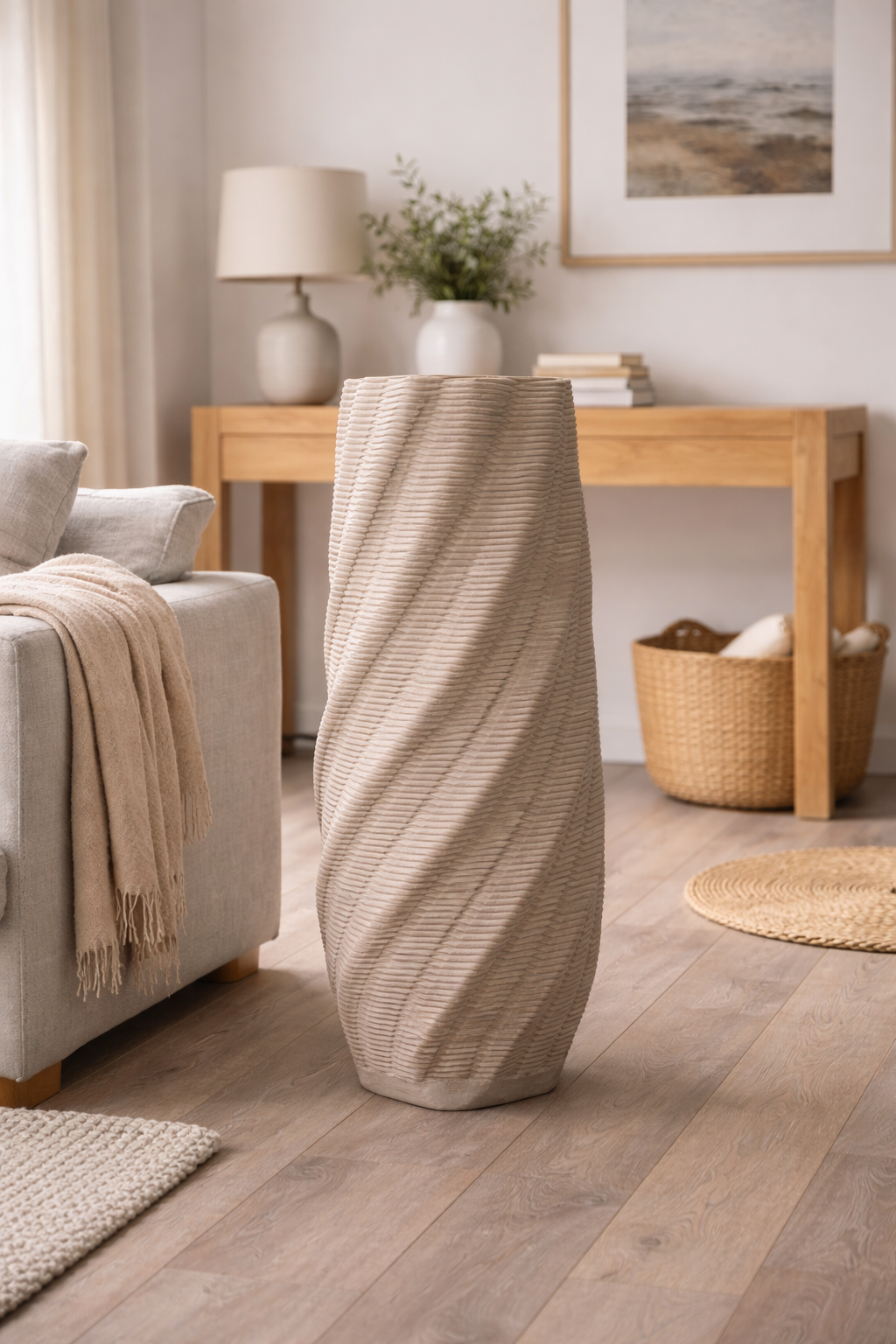 Vase sculptural unique