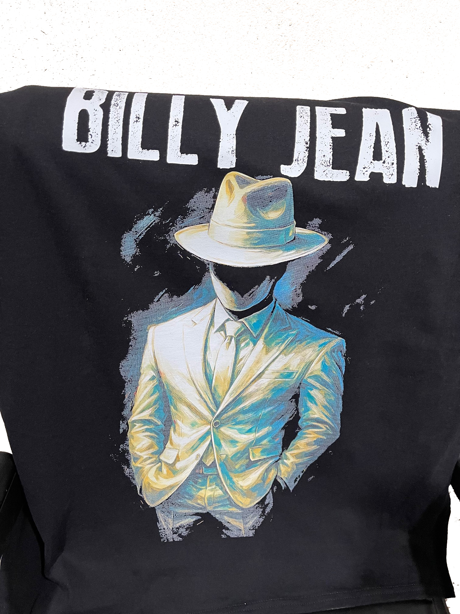 iLife Collection "Billy Jean" Graphic  Cotton T-Shirt