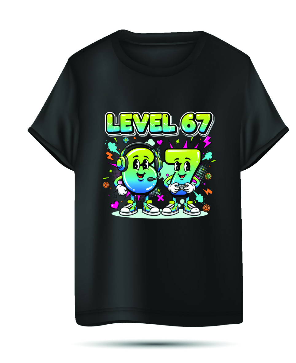 Level 67 Gamer T-Shirt