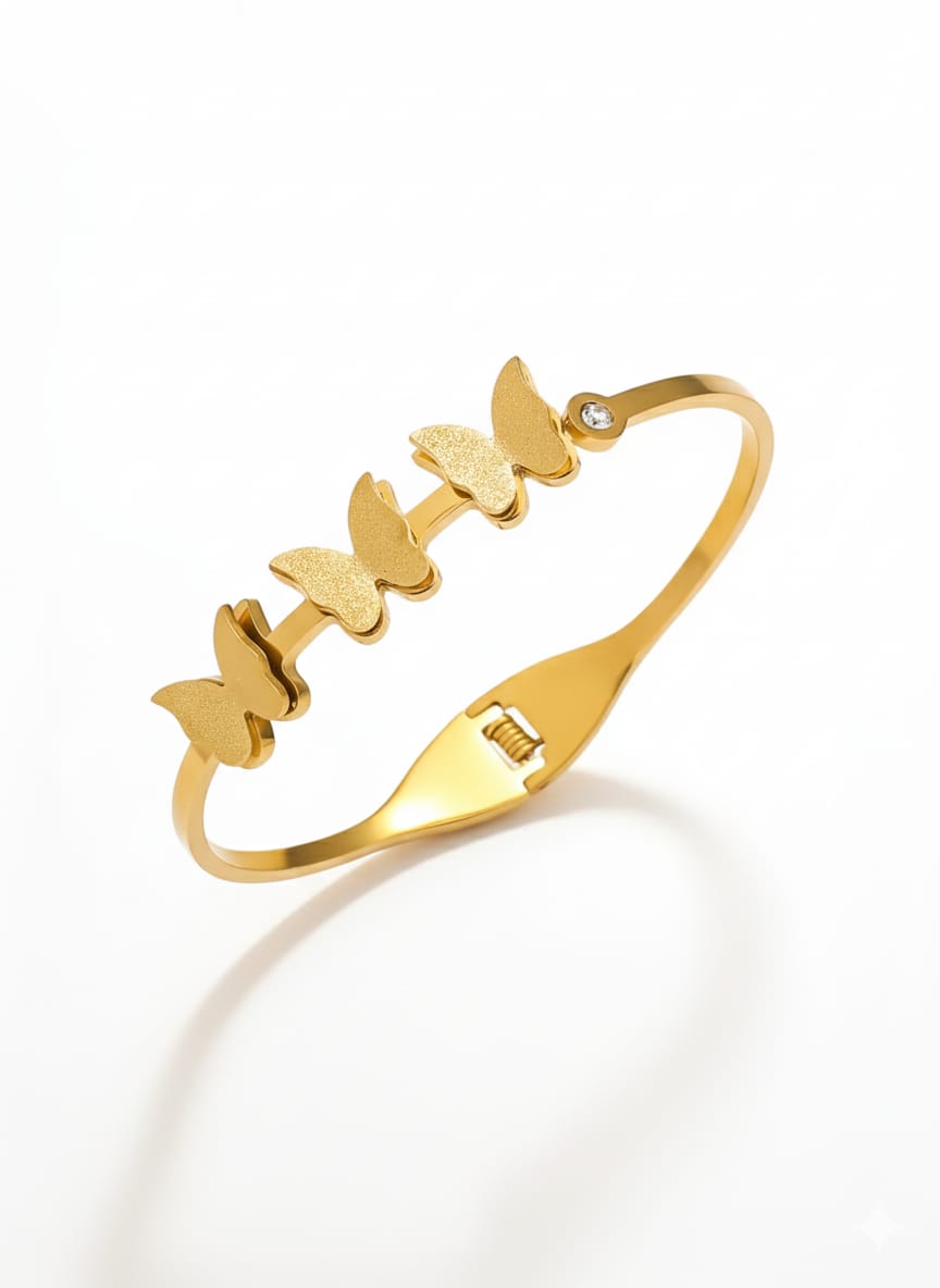 Gold Butterfly Bracelet