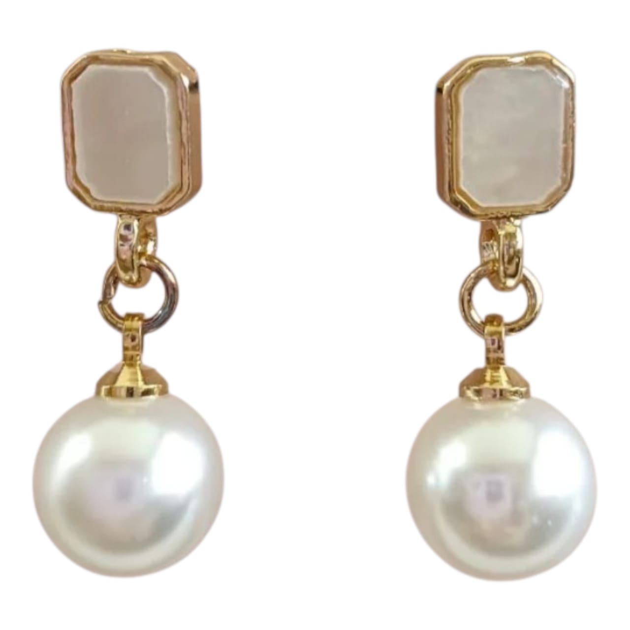 Elegant Pearl Drop Earrings