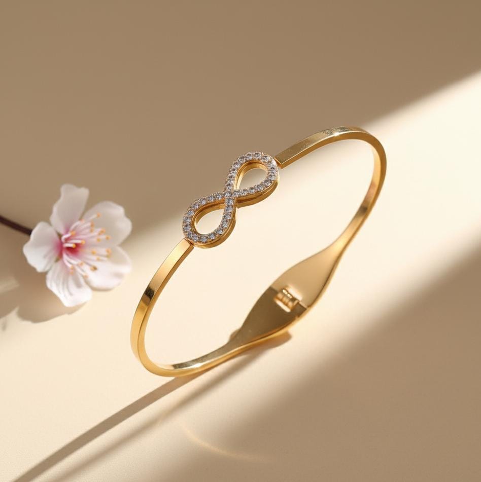 Gold Infinity Bracelet
