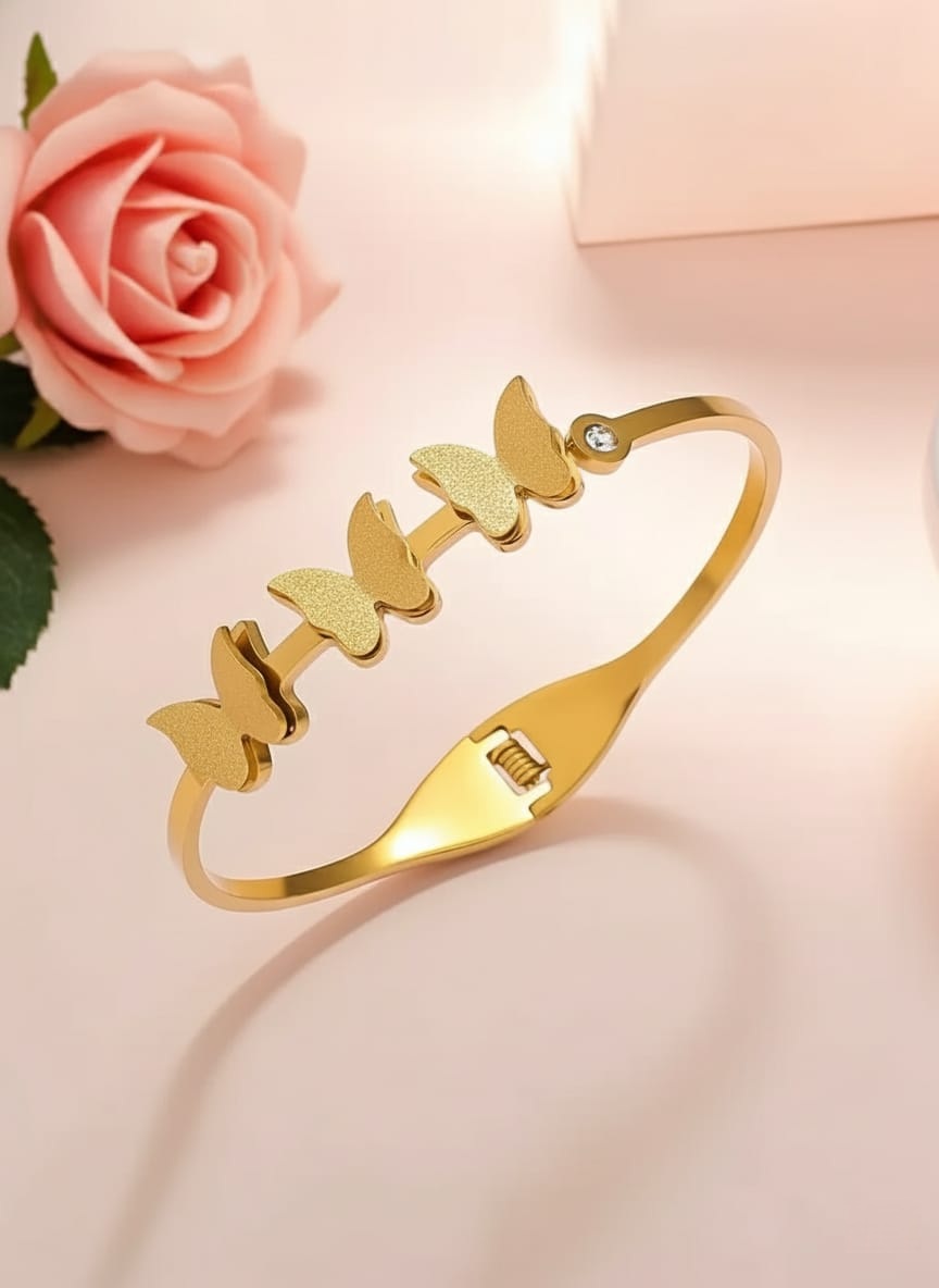 Gold Butterfly Bracelet