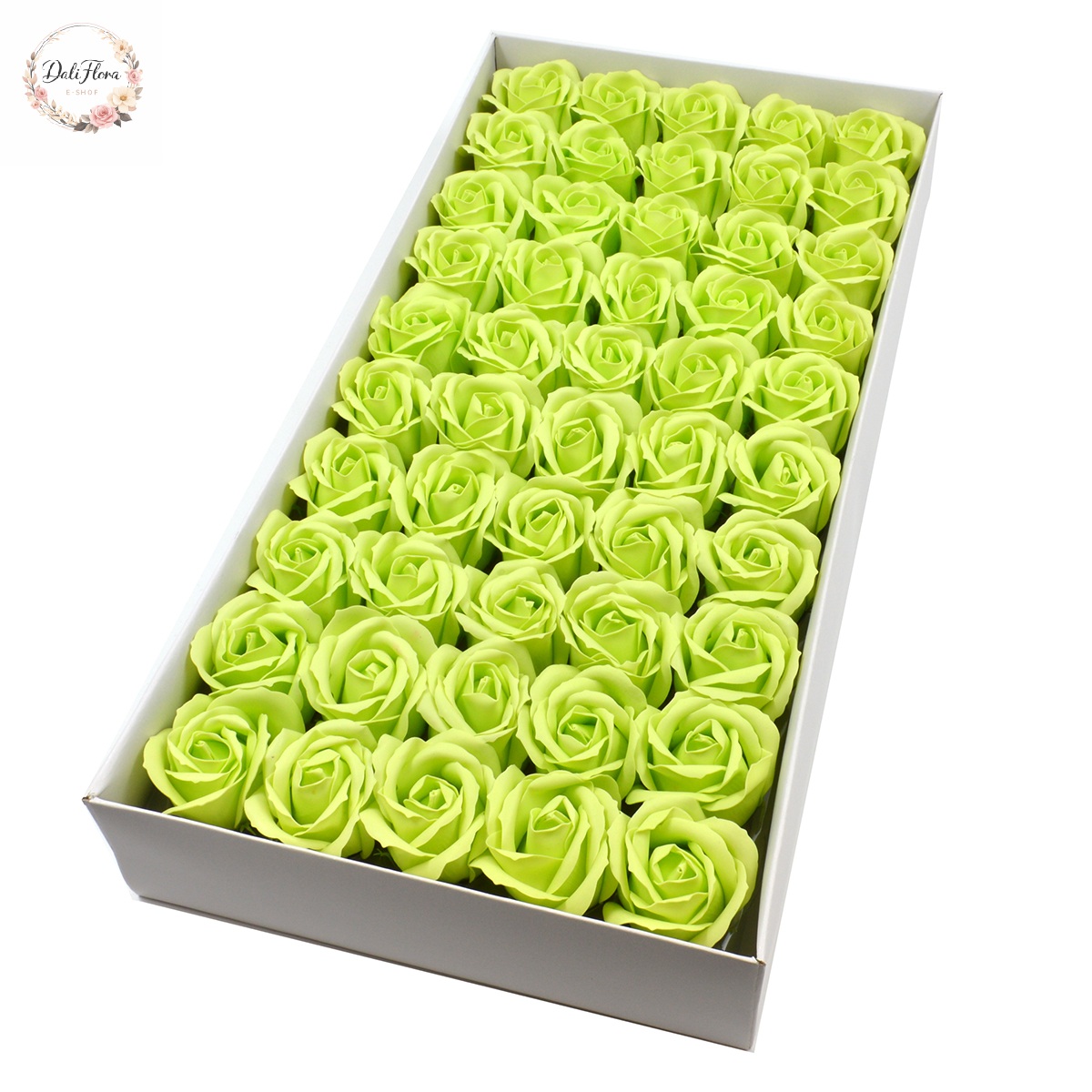 Muilo rožės dėžutėje (žalias obuolys)