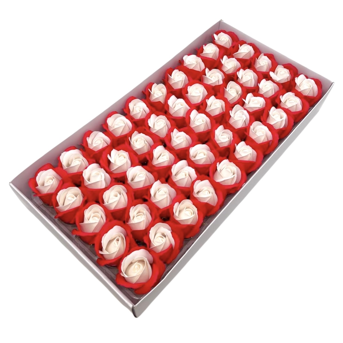 Muilo rožės dėžutėje (dvispalvės)