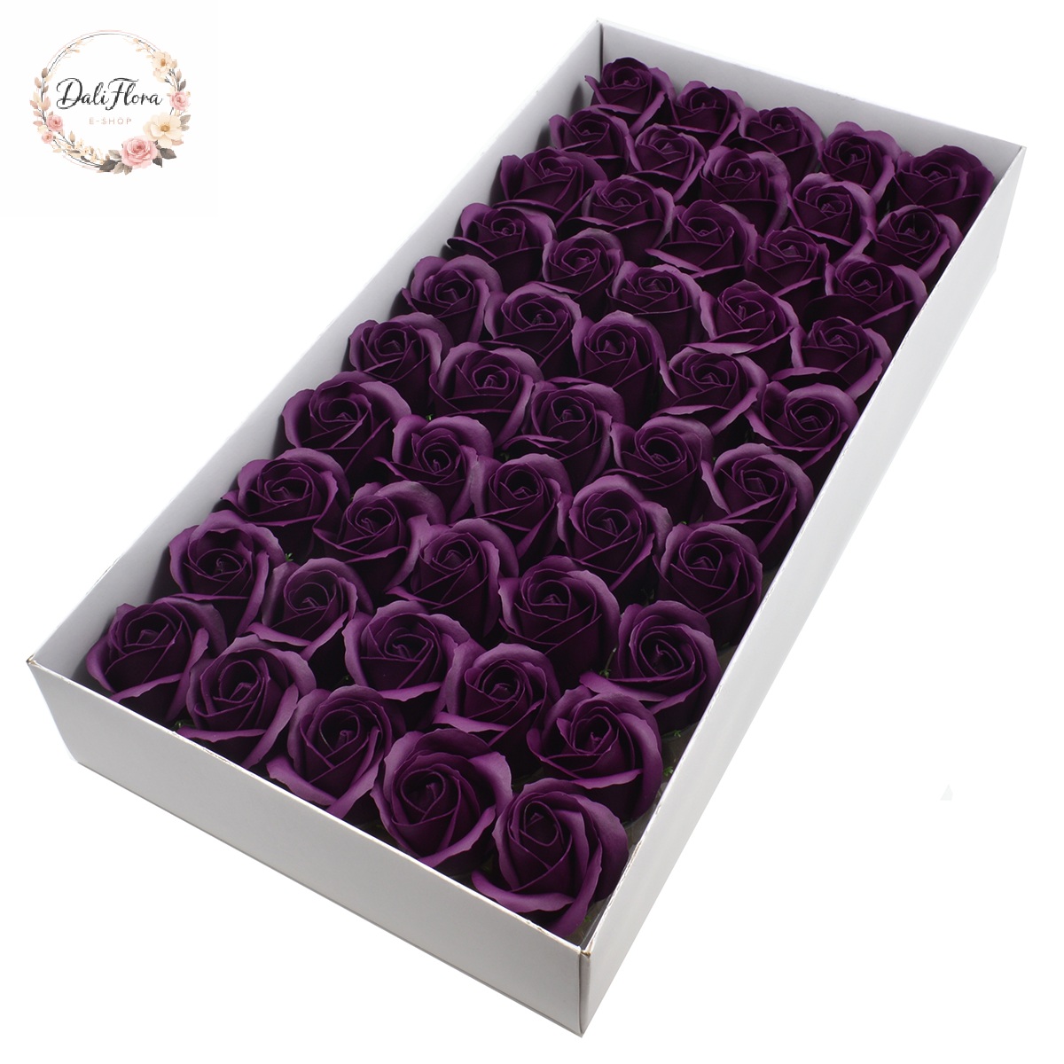 Muilo rožės dėžutėje (tamsi marsala)