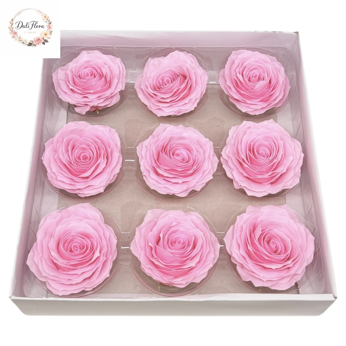 Muilo rožės dėžutėje (rožinė)