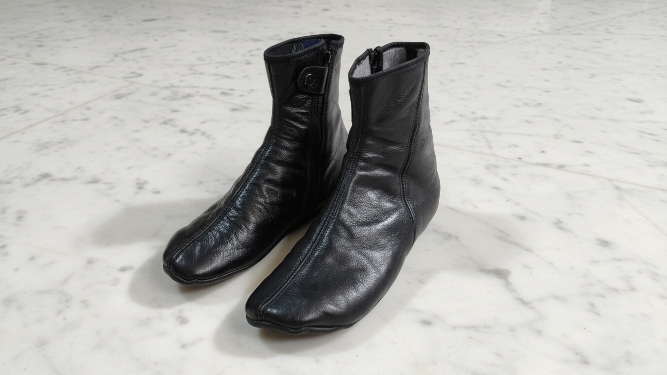 Original Halal Leather Khuffain (Socks) for Wuzu - Waterproof & Winter Thermal