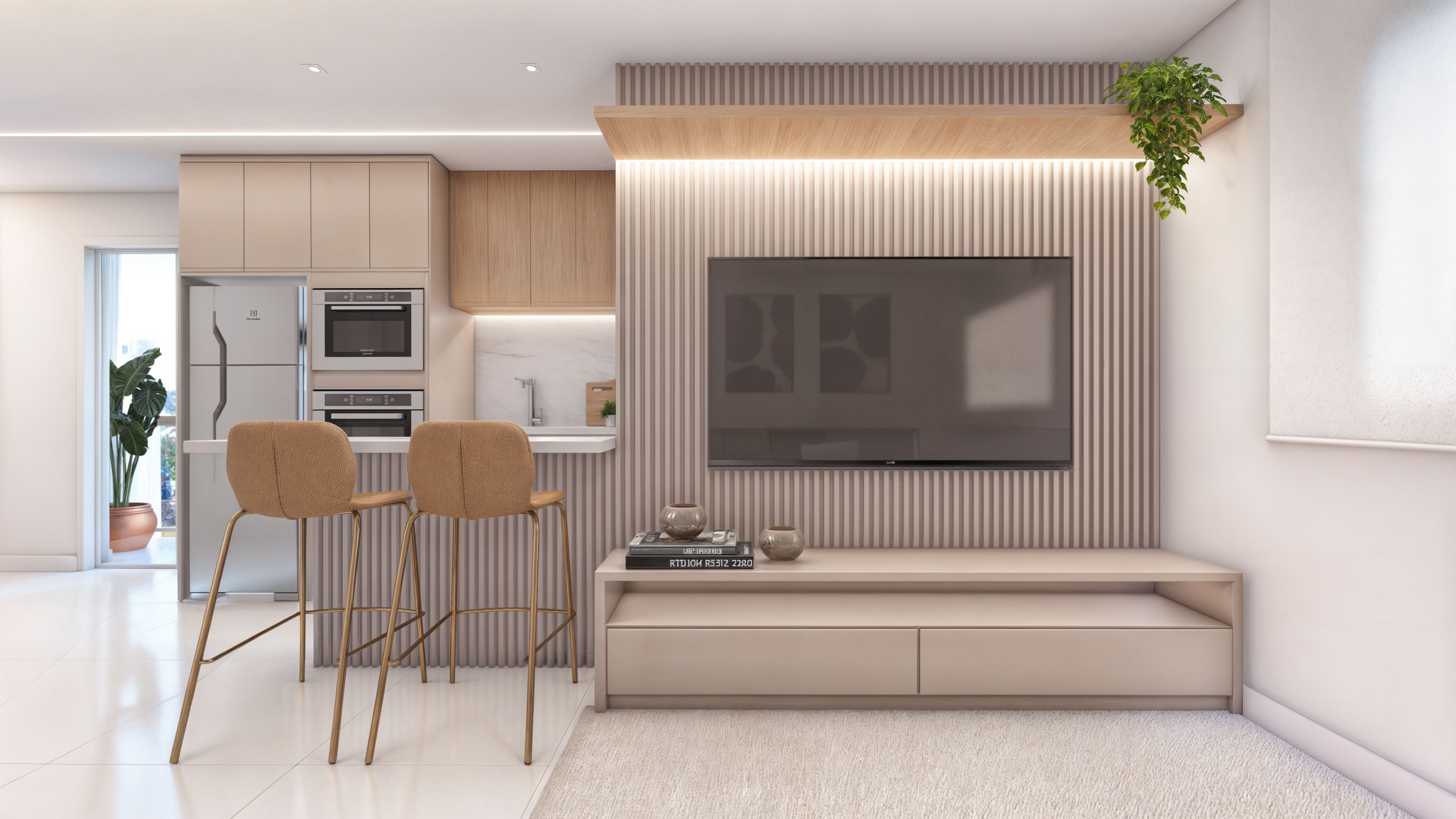 Resid. Isabelle - Apto 44m2 (área total) com 2 dorms 