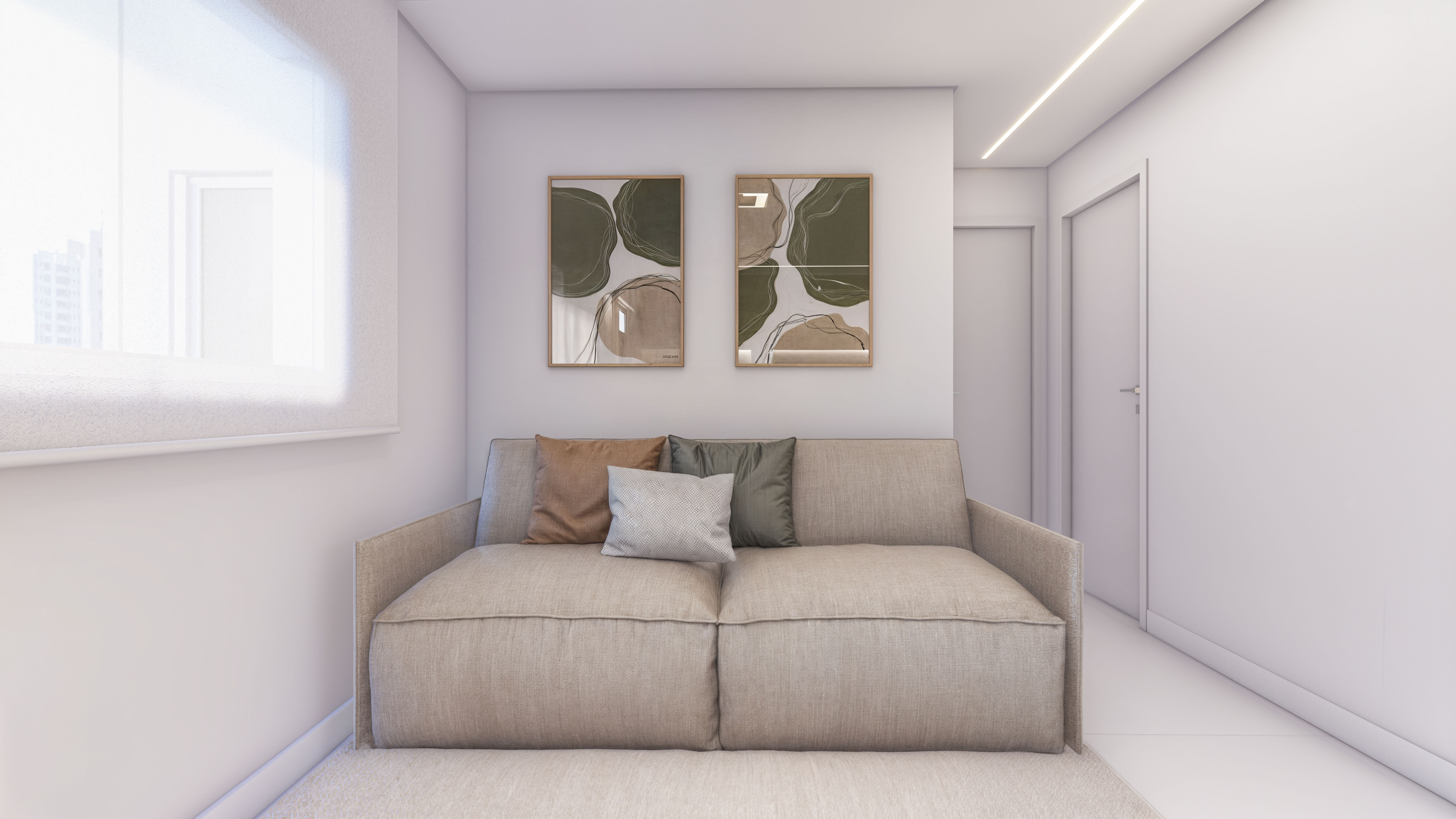 Resid. Isabelle - Apto 48,82m2 (área total) com 2 dorms