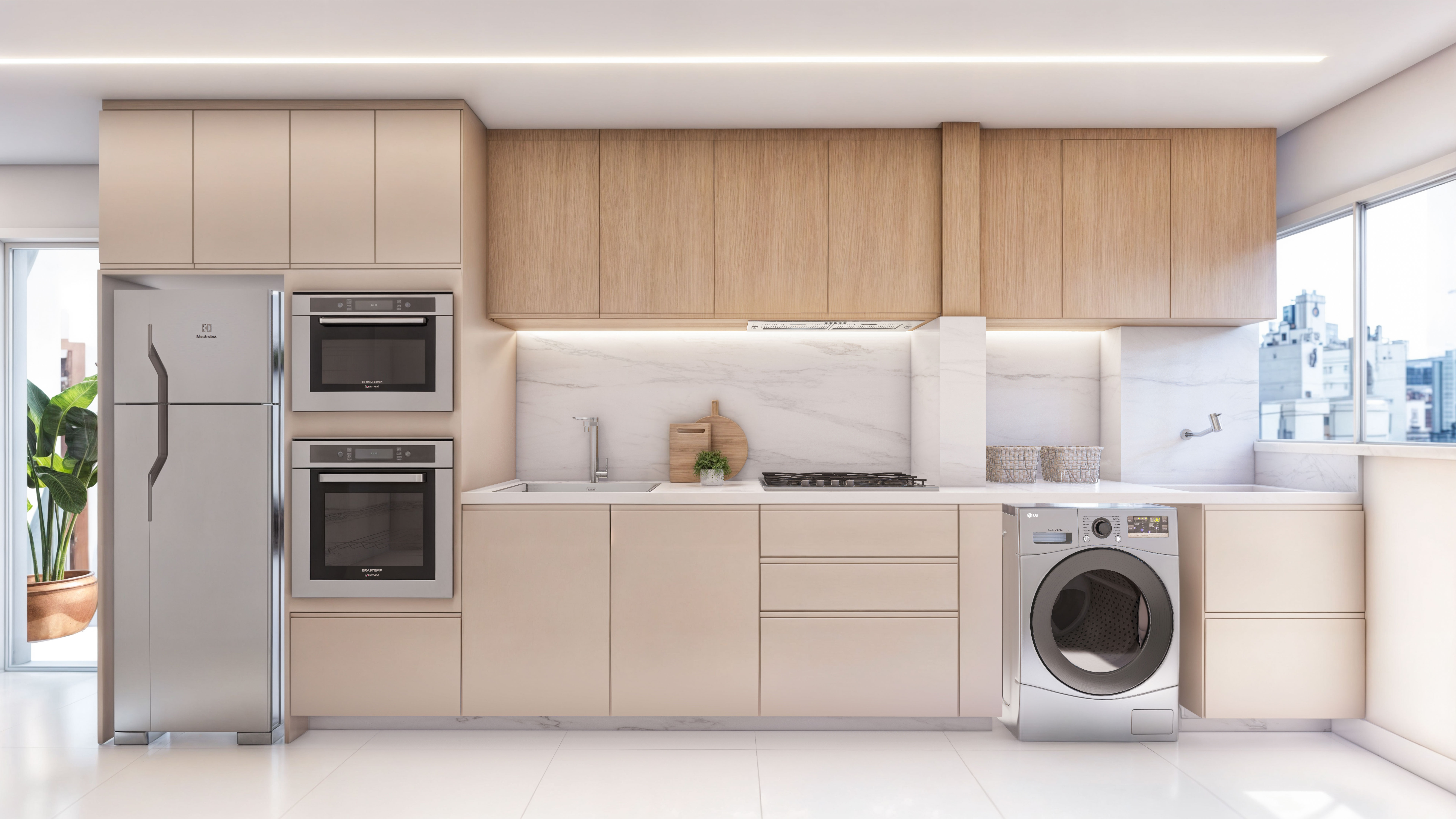 Resid. Isabelle - Apto 44m2 (área total) com 2 dorms