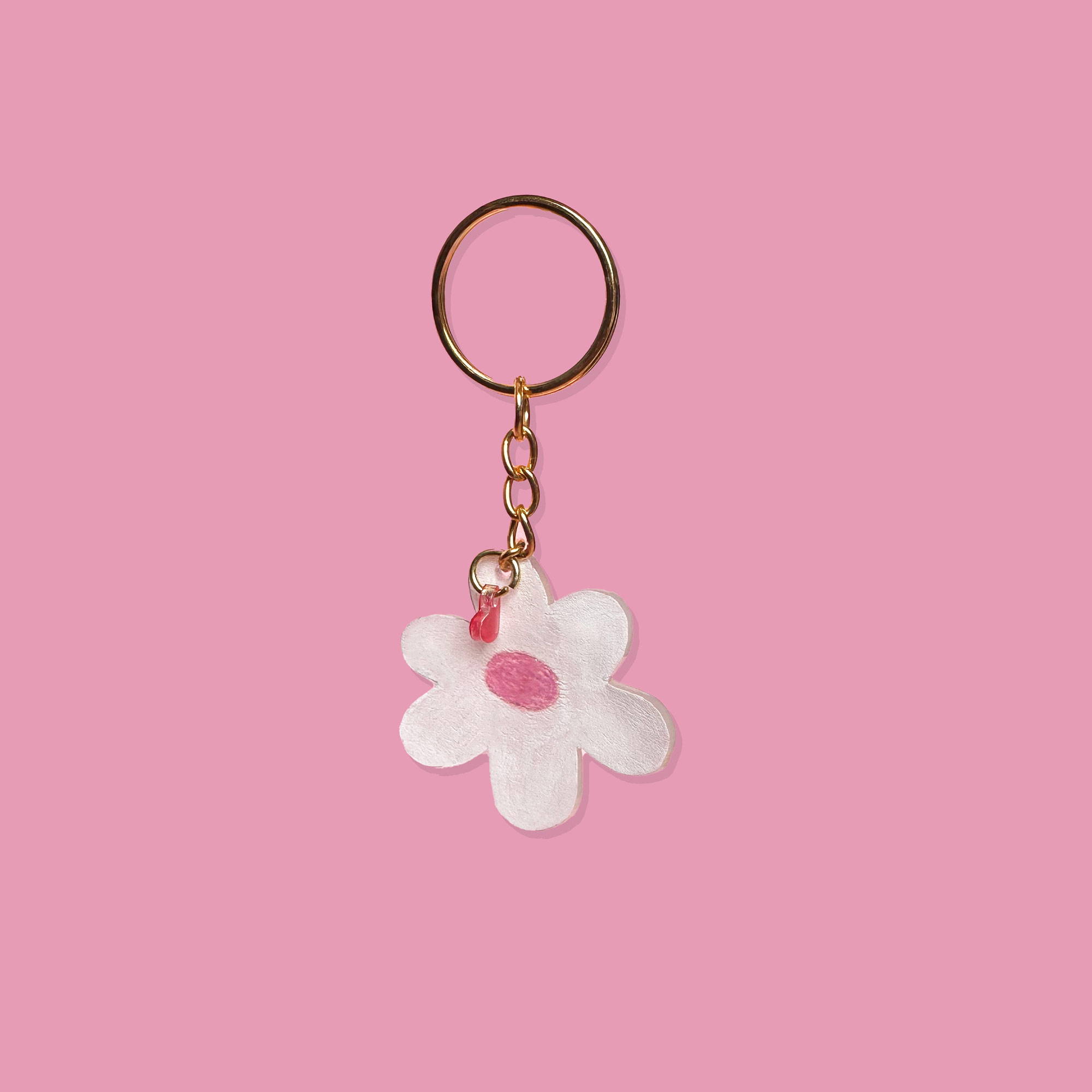 Porte-clé marguerite