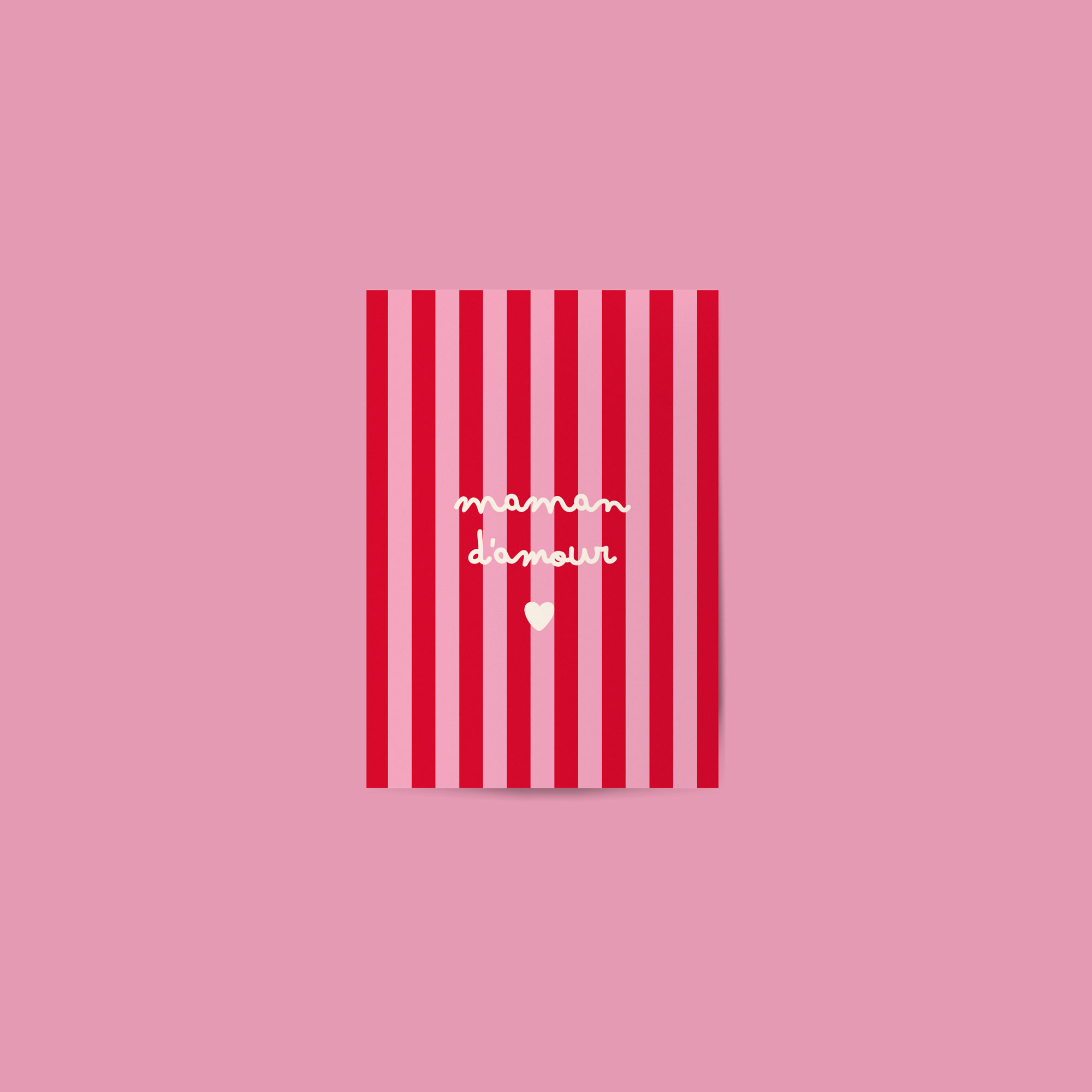 Carte maman d'amour