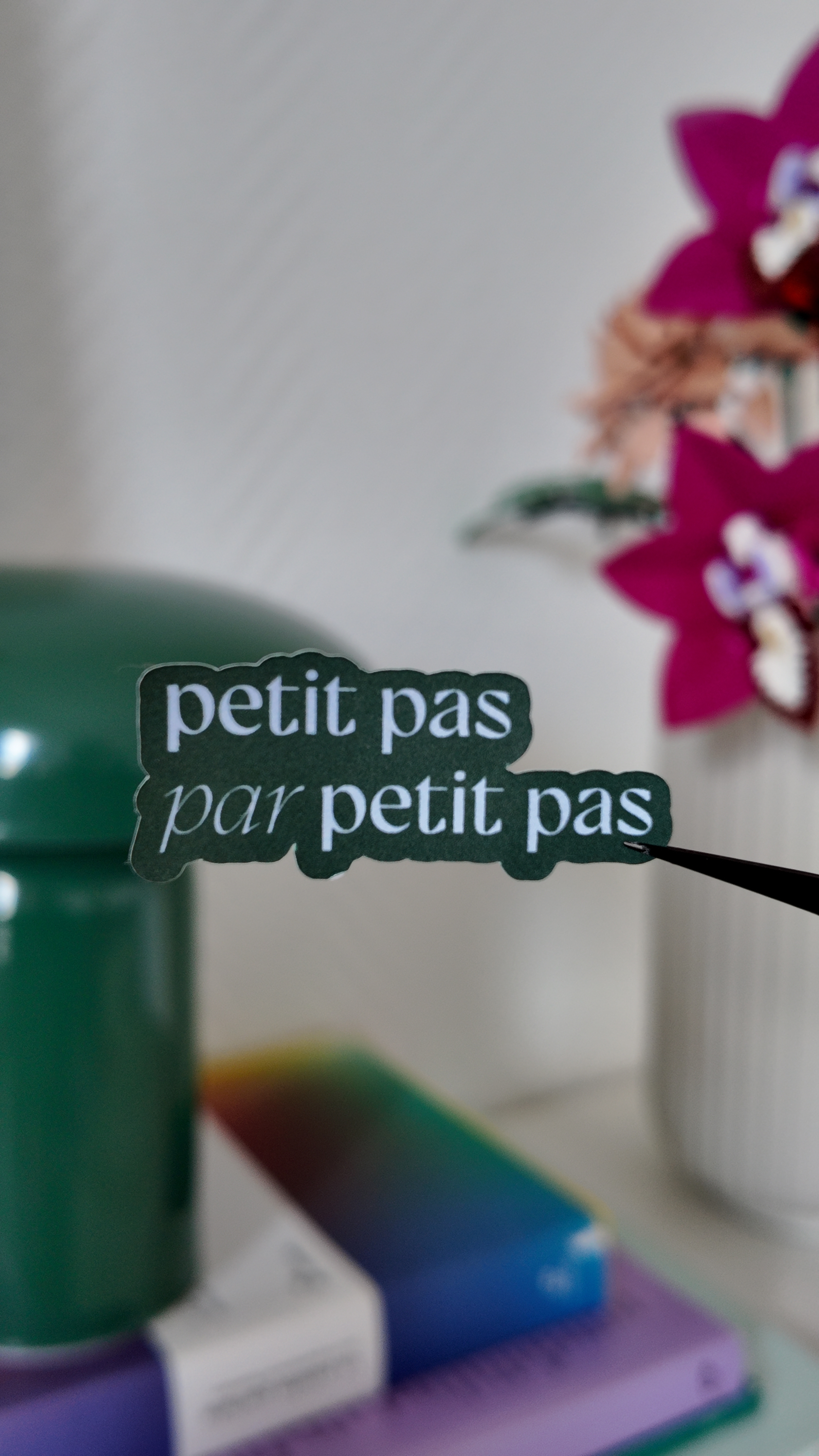 Stickers petit pas par petit pas