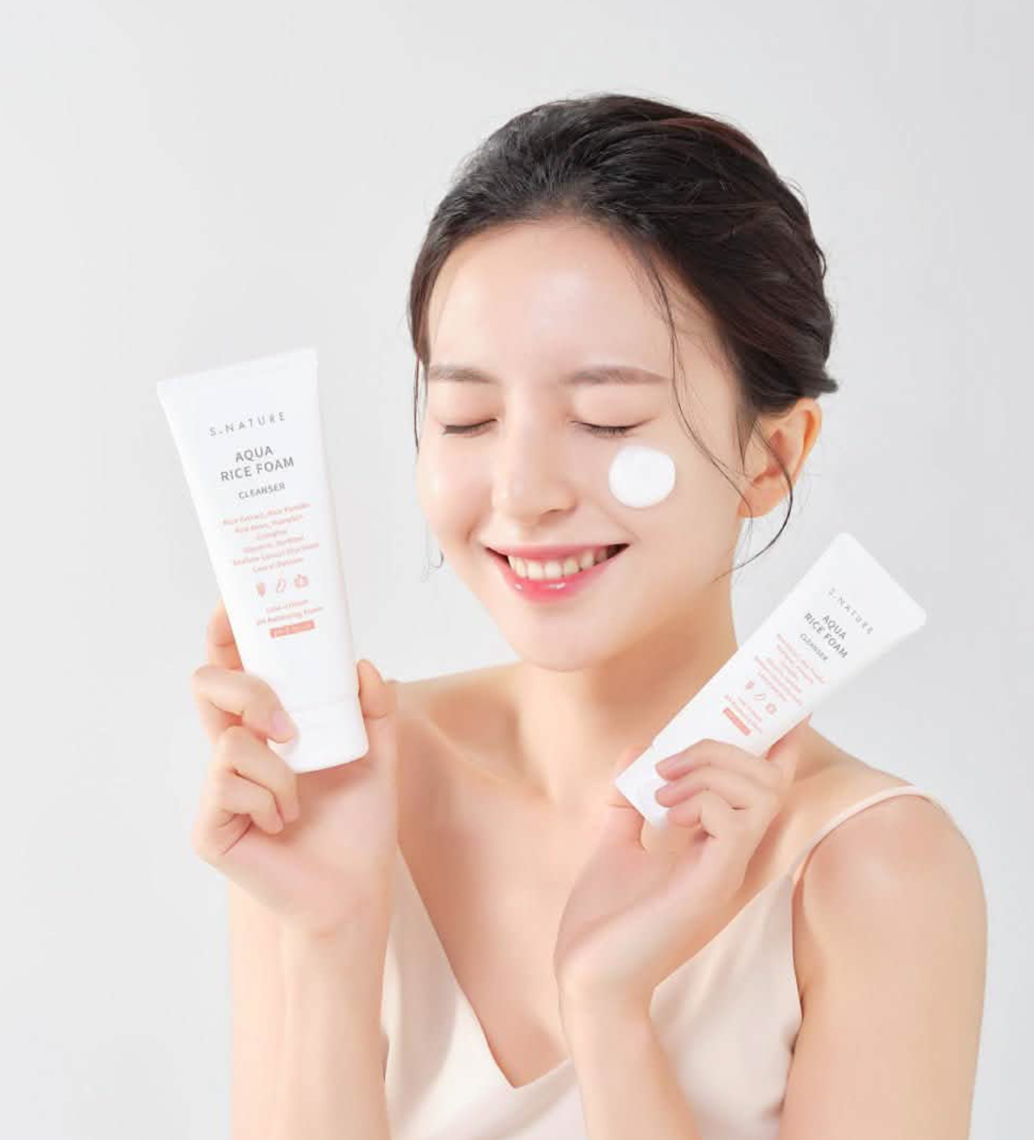 Aqua Rice Foam Cleanser 160 ml