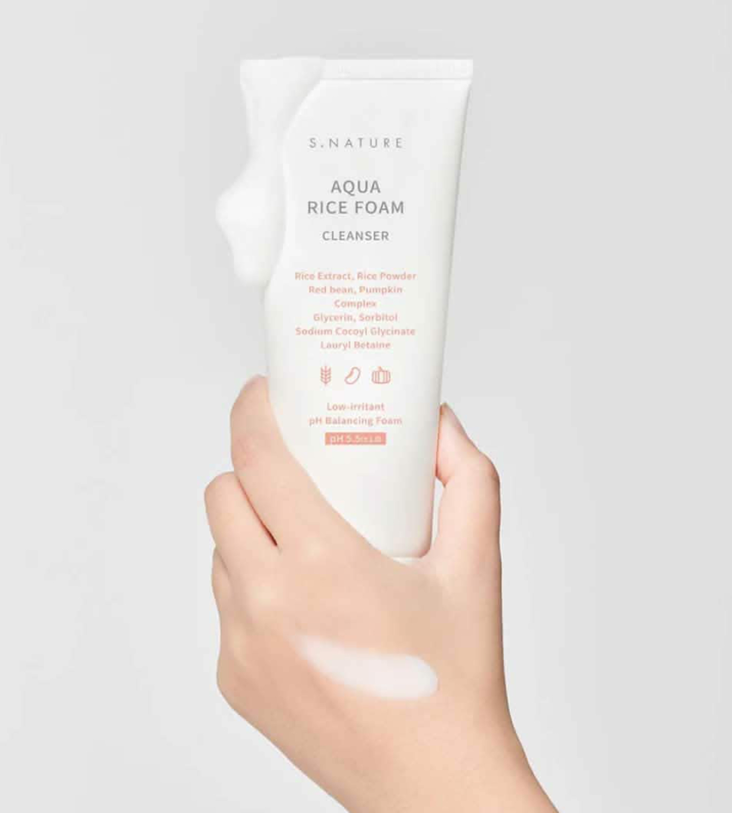 Aqua Rice Foam Cleanser 160 ml
