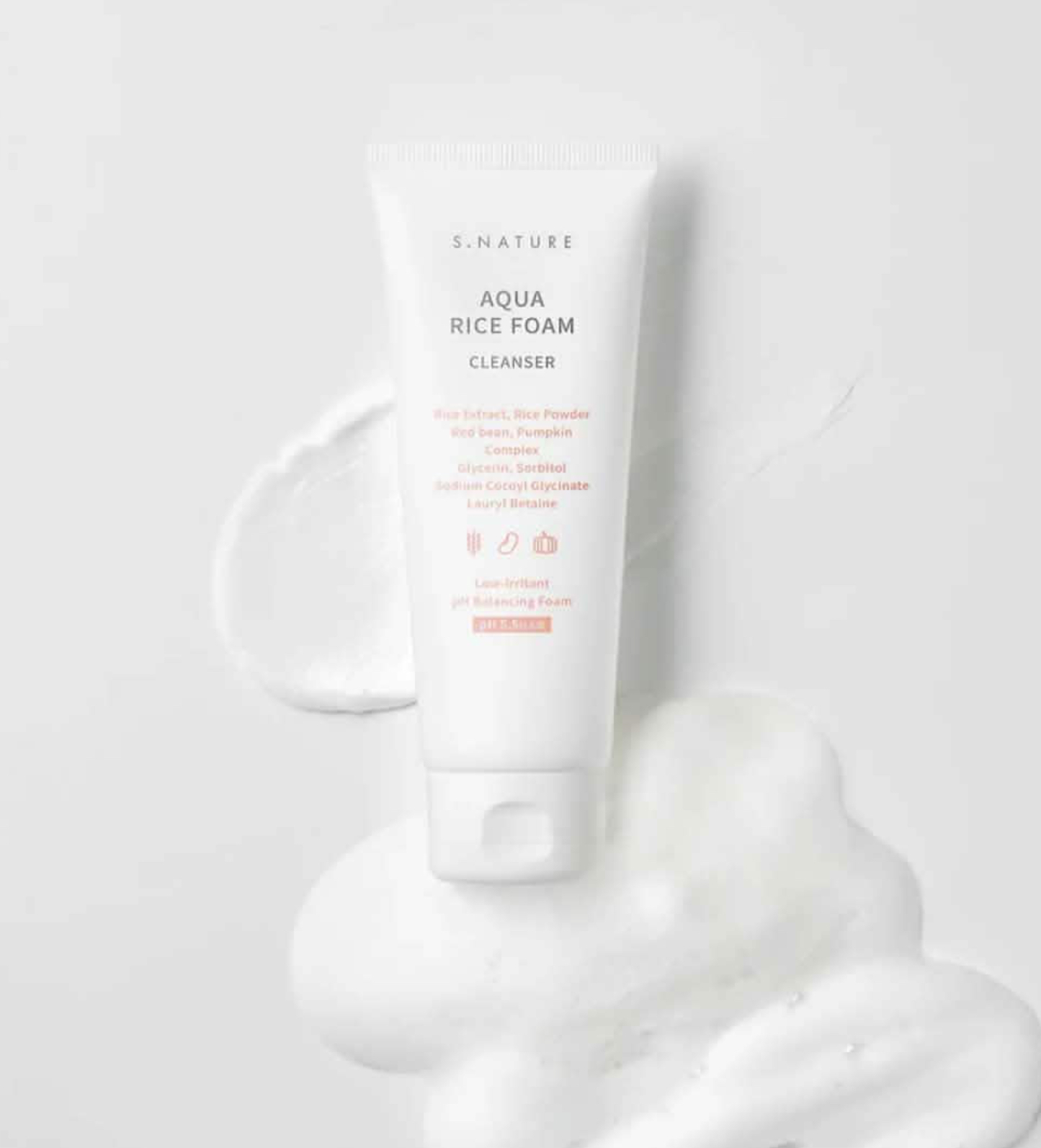 Aqua Rice Foam Cleanser 160 ml