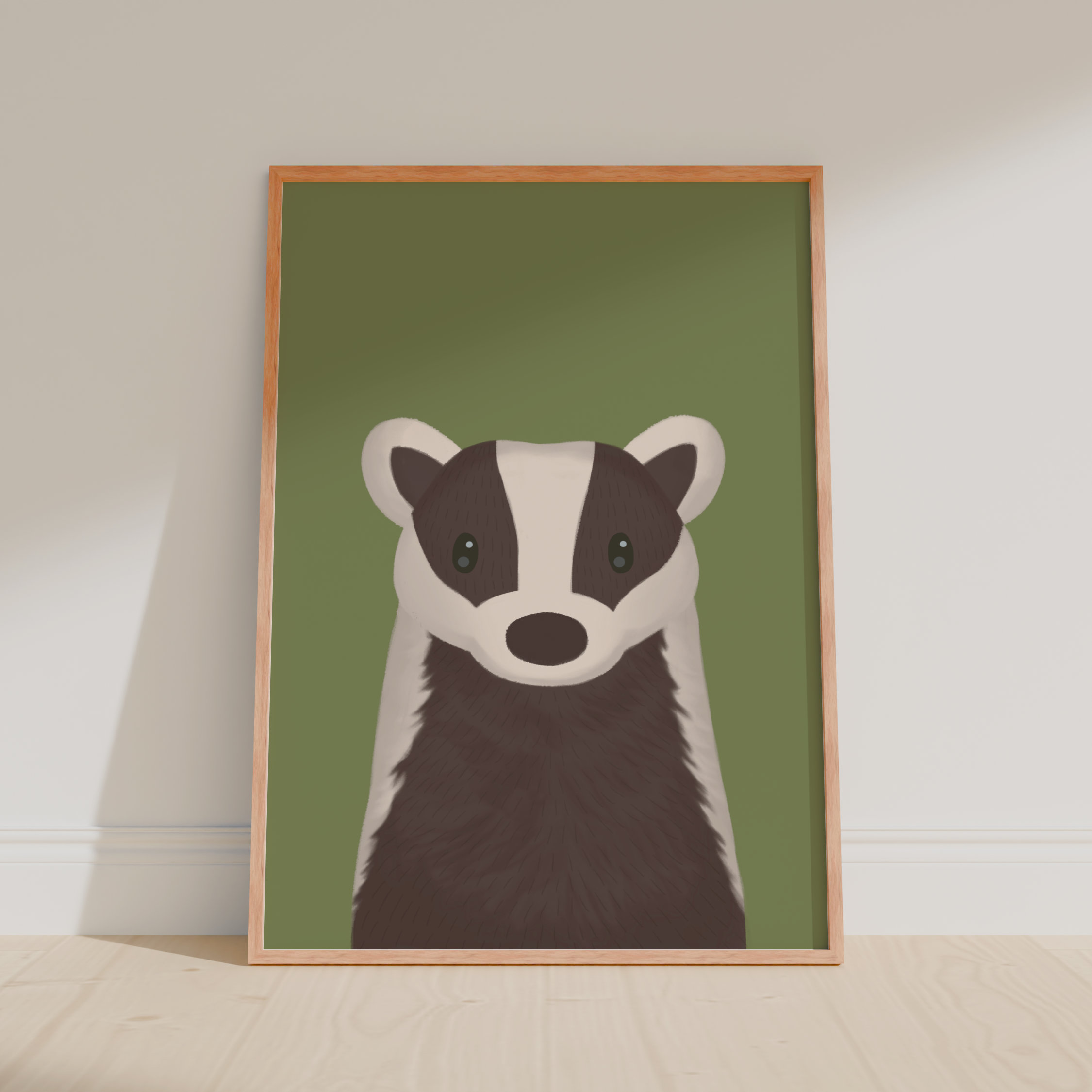 Badger Wall Art