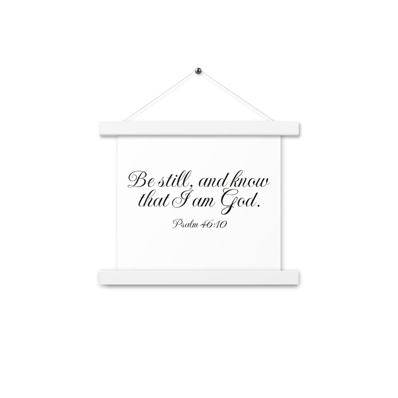 Inspirational Wall Art: Psalm 46:10