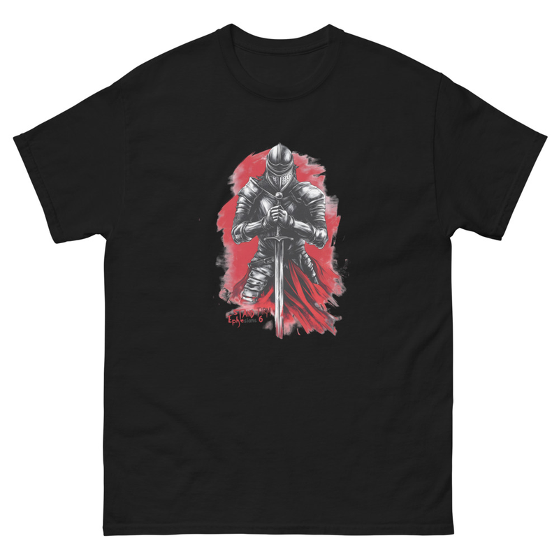 Stand Firm Ephesians 6 Knight T-Shirt | Christian Warrior Armor of God Shirt | Faith Based Sword Knight Graphic Tee