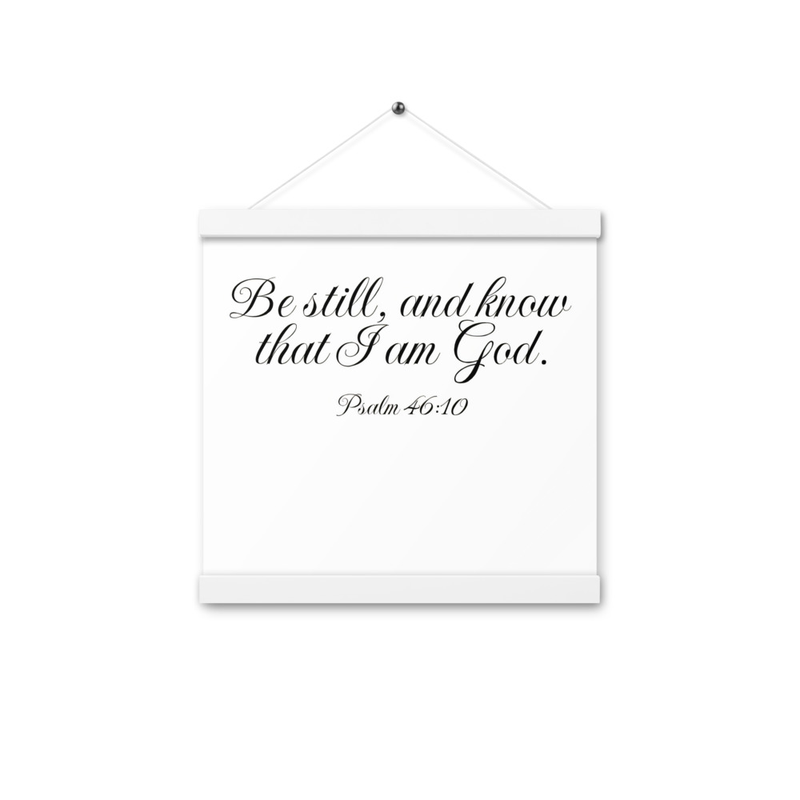 Inspirational Wall Art: Psalm 46:10