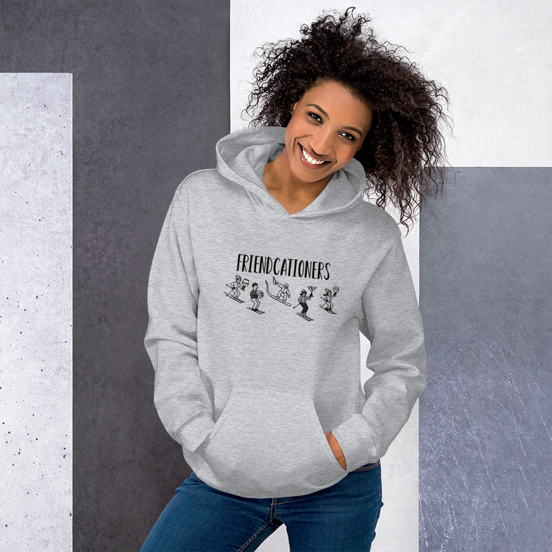 Friendcationers Winter Fun Unisex Hoodie