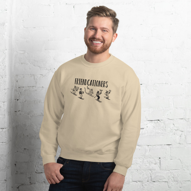 Friendcationers Winter Fun Unisex Sweatshirt