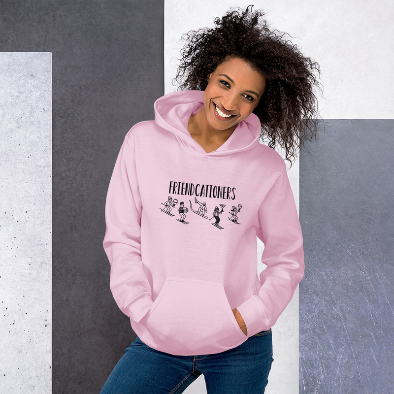 Friendcationers Winter Fun Unisex Hoodie