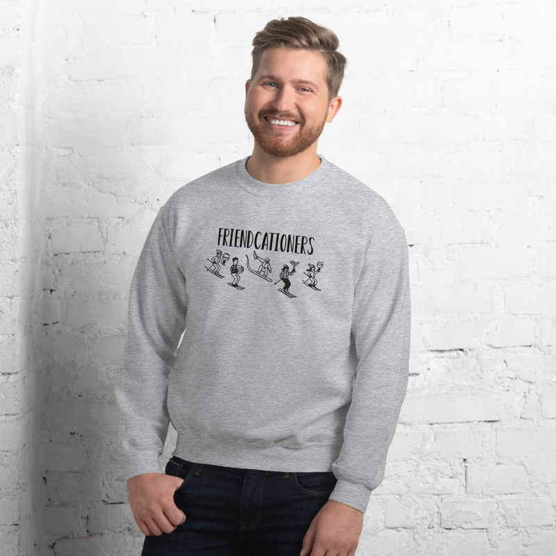 Friendcationers Winter Fun Unisex Sweatshirt