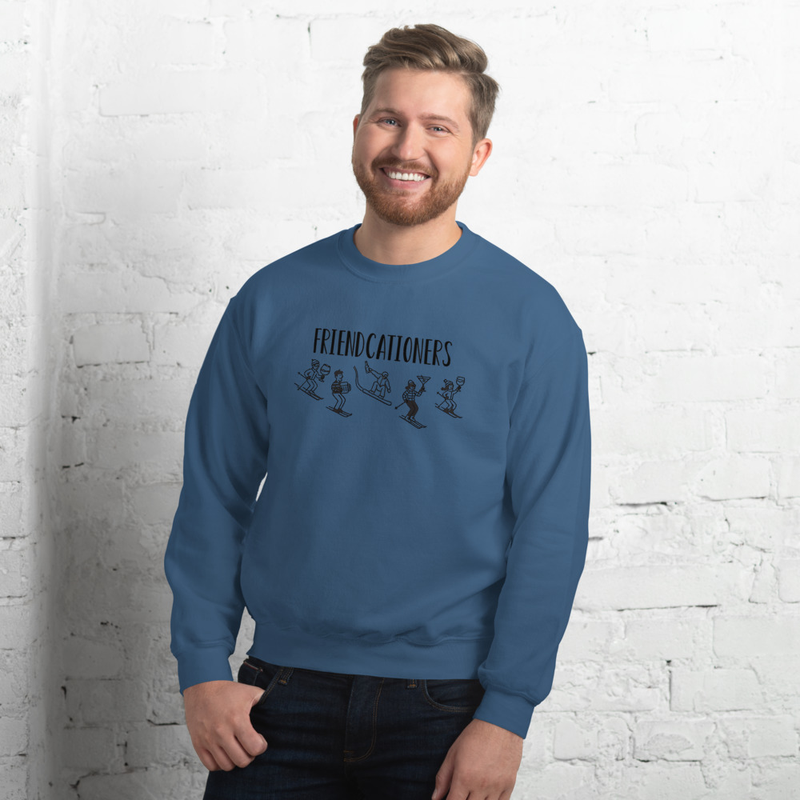Friendcationers Winter Fun Unisex Sweatshirt