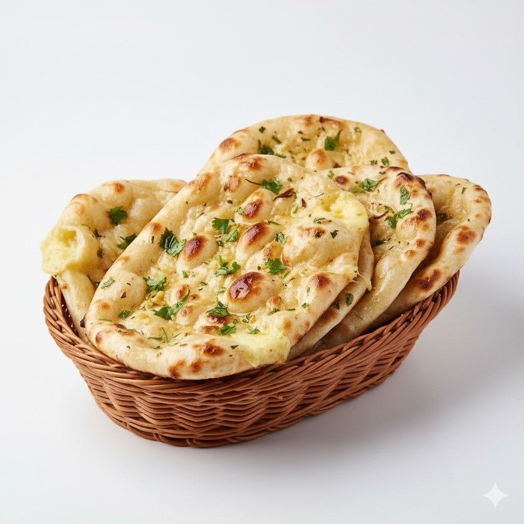 Cheese Garlic Naan