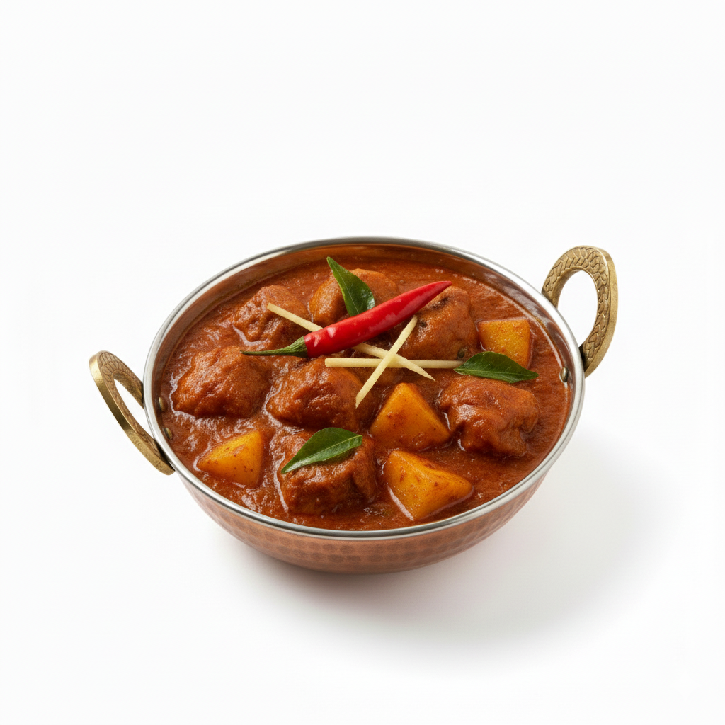 Chicken Vindaloo (scharf)