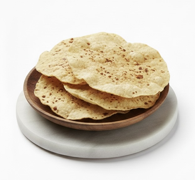 Roasted Papadam