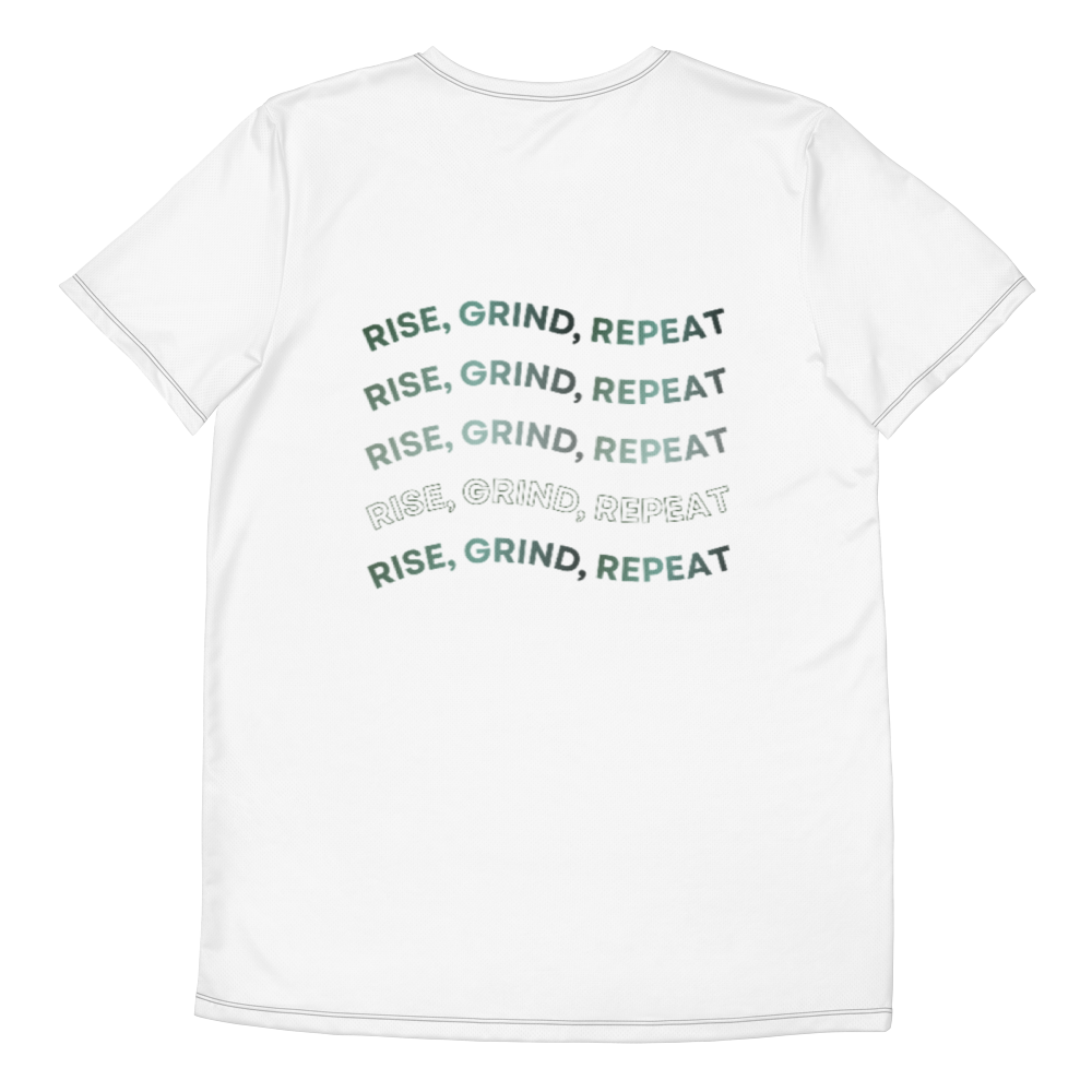 Zentic White Athletic T-Shirt