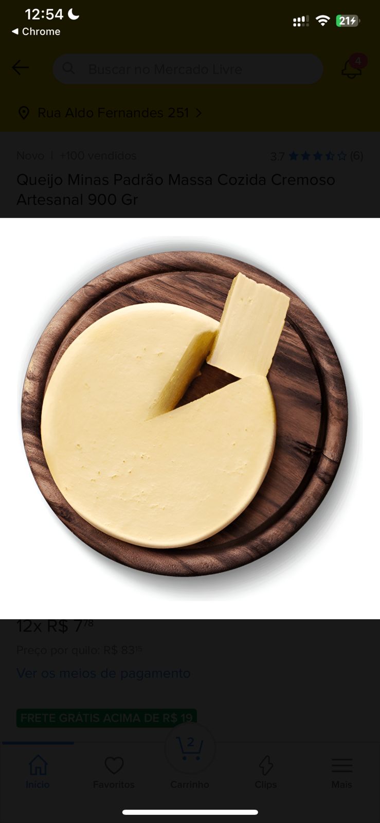 Queijo Minas Padrão